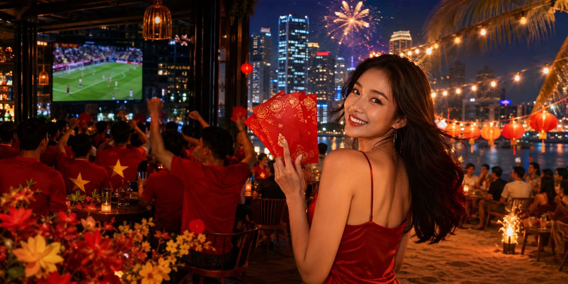 Không khí lễ hội Tết Hà Nội gắn với xổ số may mắn và phong bao đỏ truyền thống